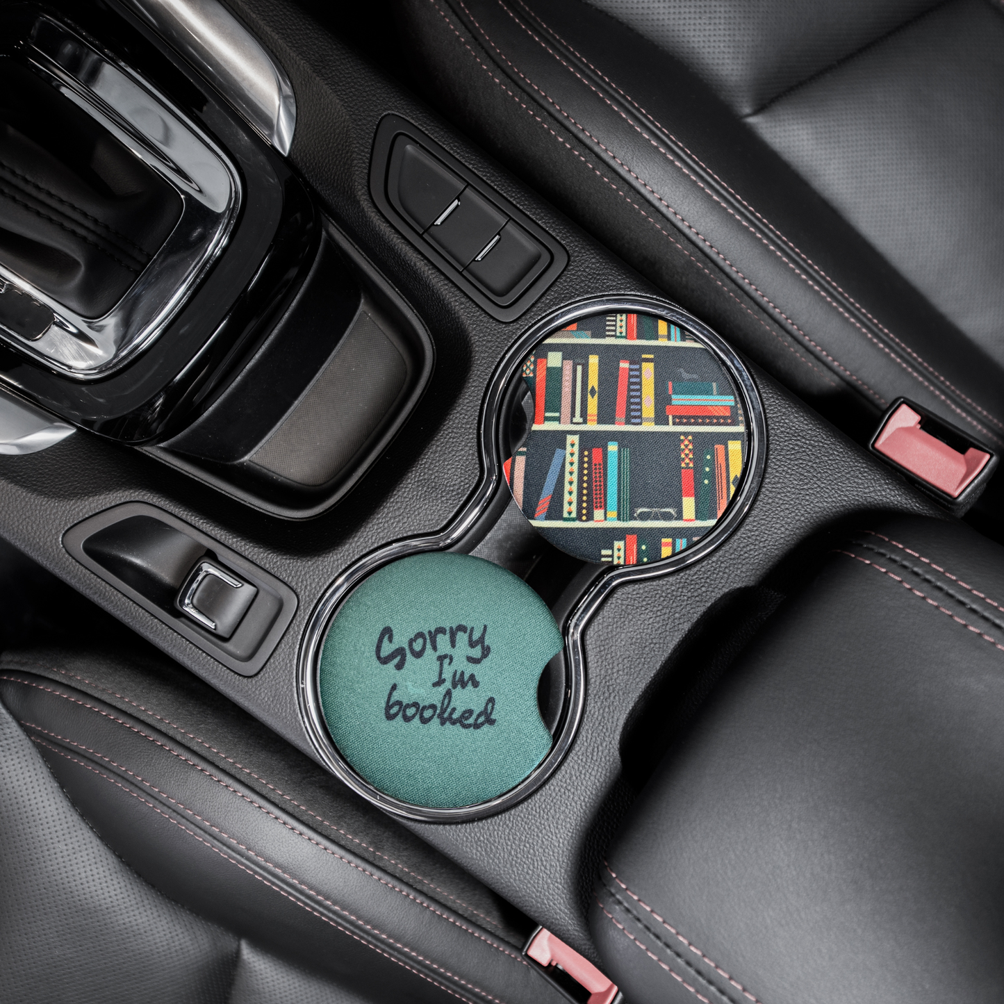 Sorry I'm booked car coasters