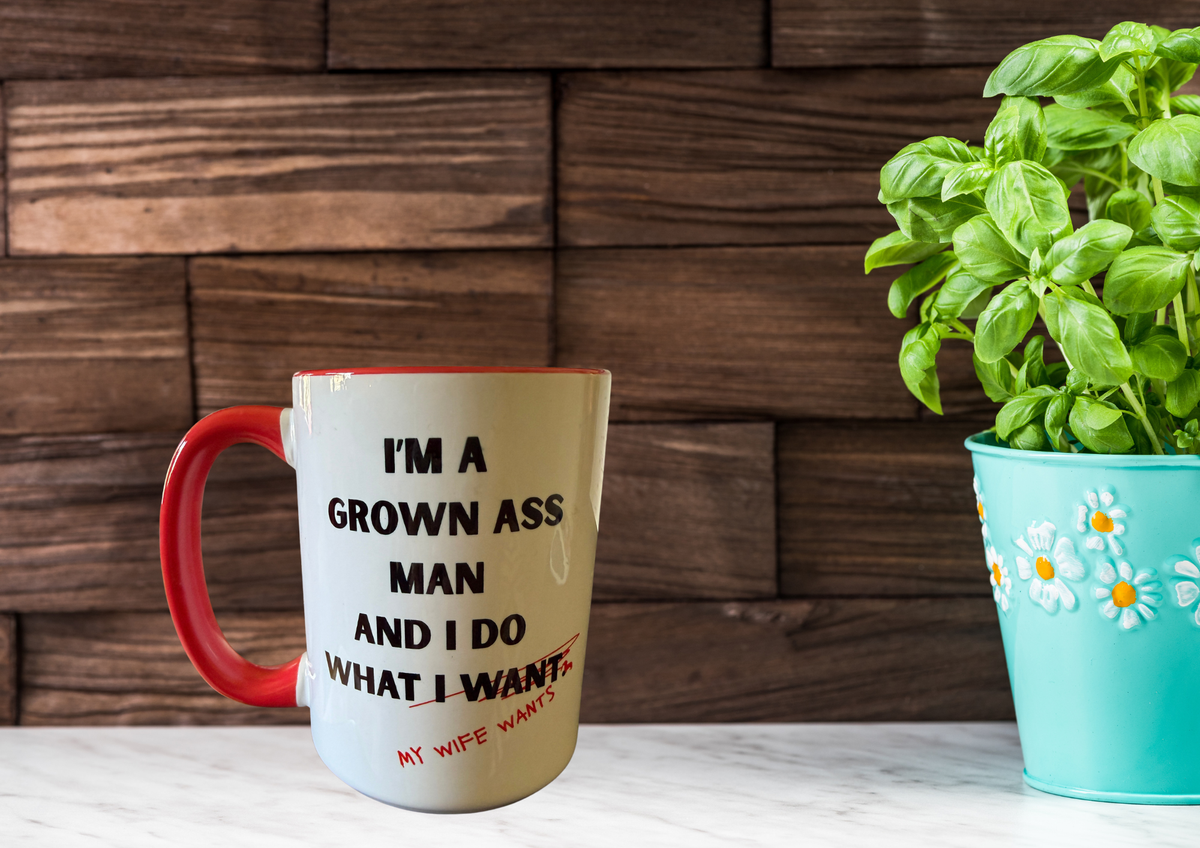 I'm a Grown Ass Man Coffee Mug