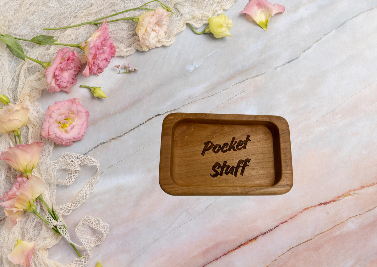 Pocket Stuff conversation starter keepsake tray