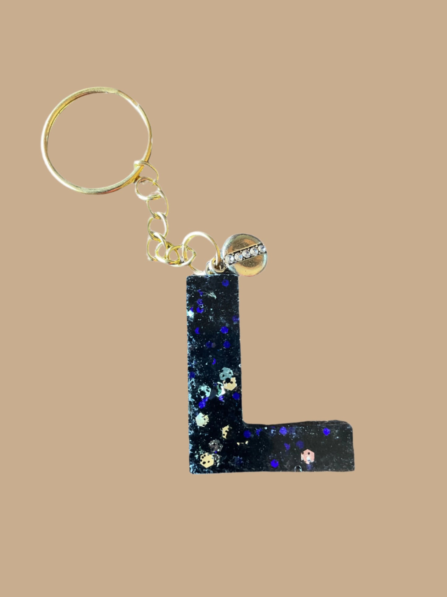 "L" Letter Keychain / Bag Charm
