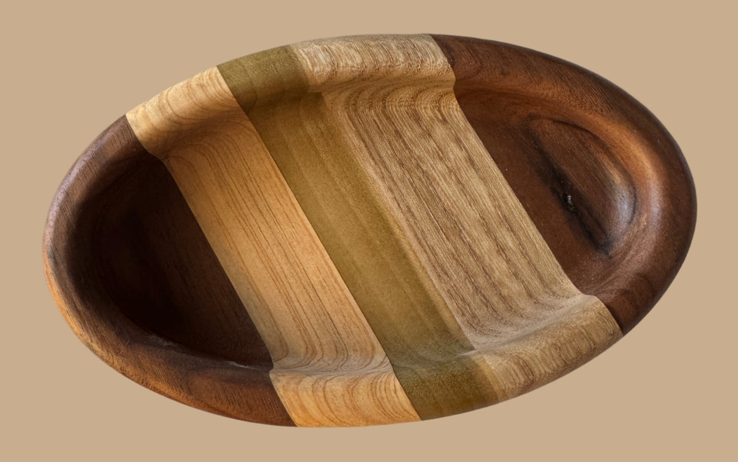 Walnut, Poplar, Hackberry, and Cedar Trinket Tray