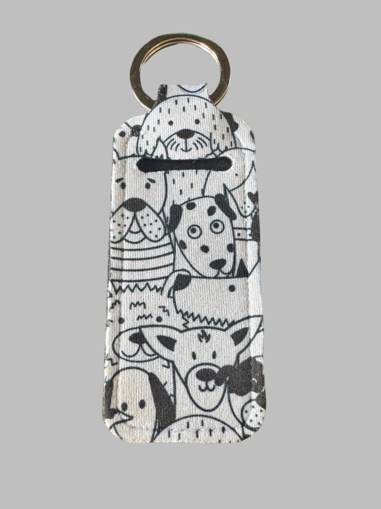 Black & White Dog Chapstick π Lip Balm Holder