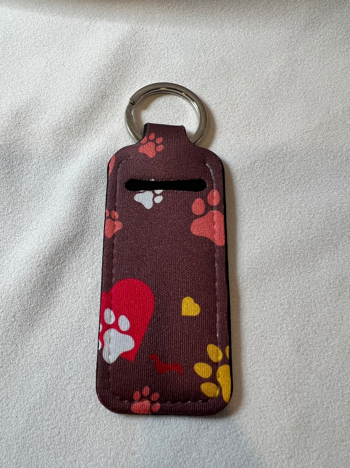Dog Paw & Heart Chapstick π Lip Balm Holder