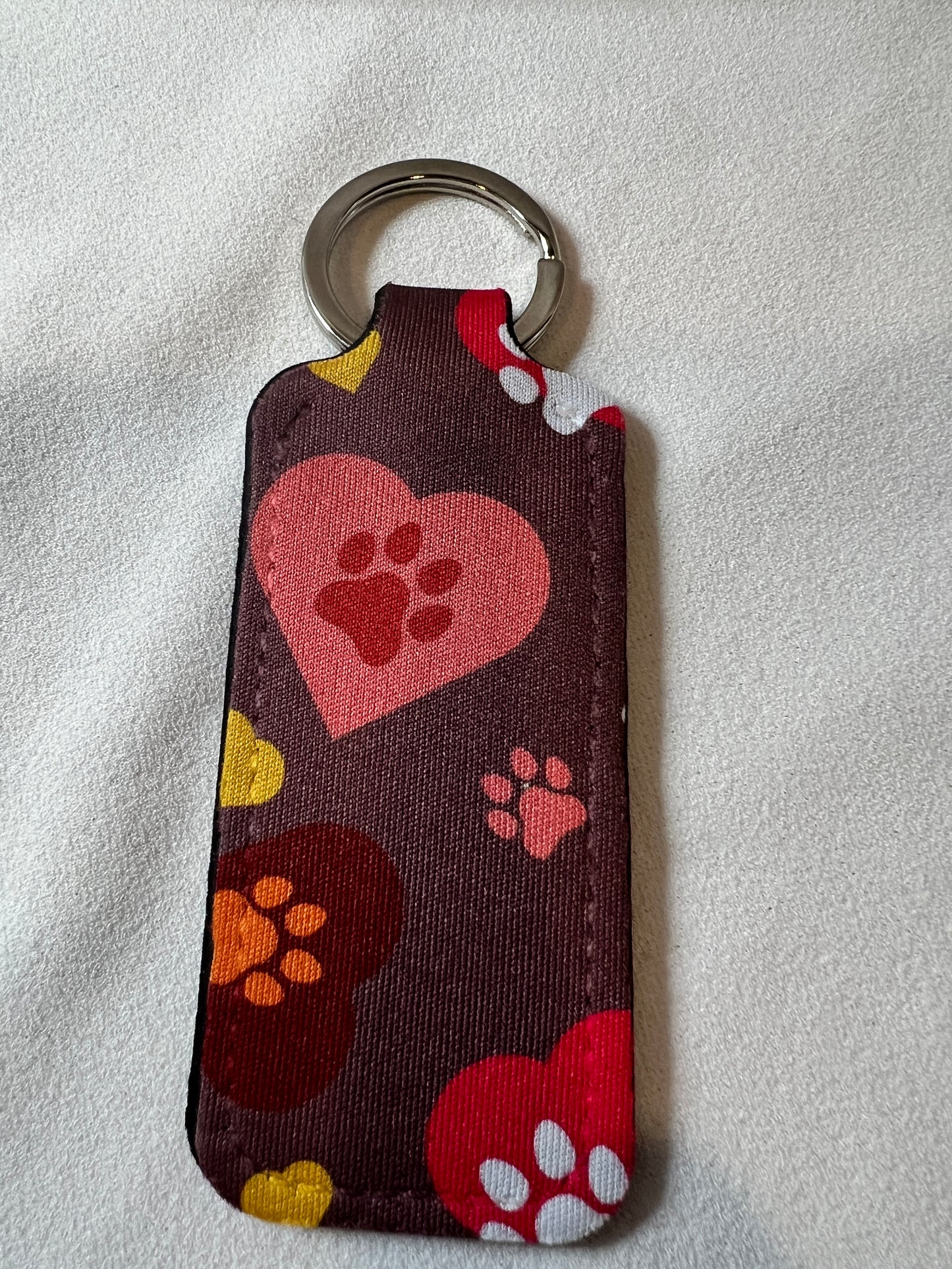 Dog Paw & Heart Chapstick π Lip Balm Holder