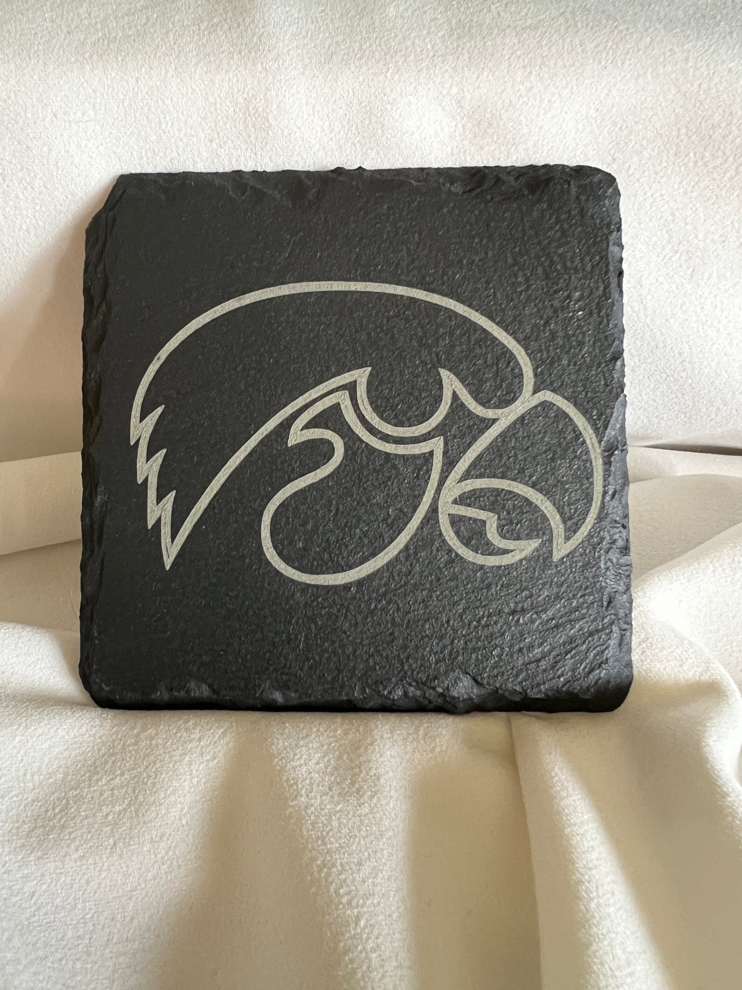 Tiger Hawk Slate Coaster