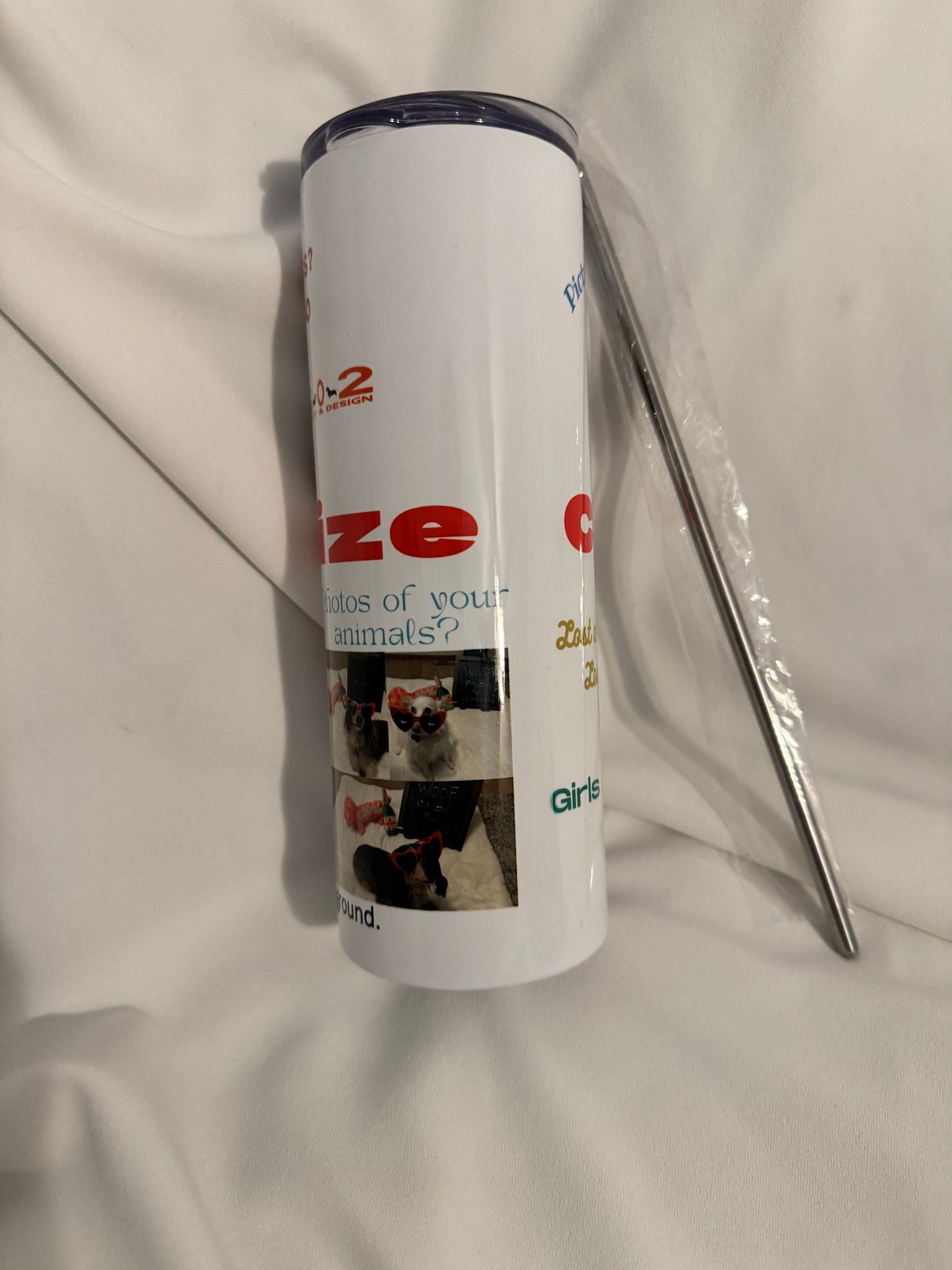 20 oz sublimation tumbler- YOU CUSTOMIZE