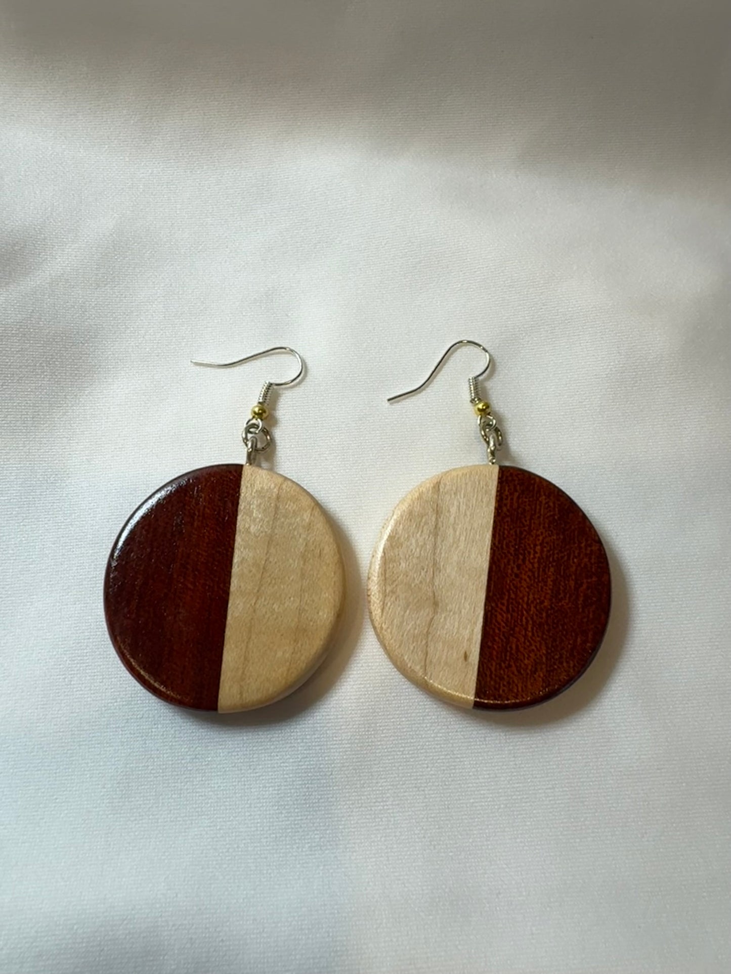 Bloodwood & Maple Earrings