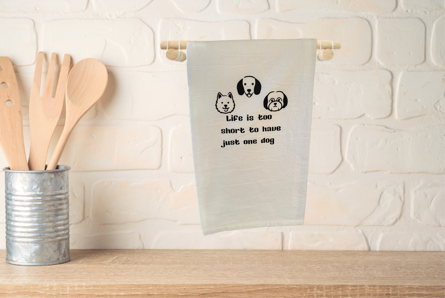 Life is too short to have just one dog towel