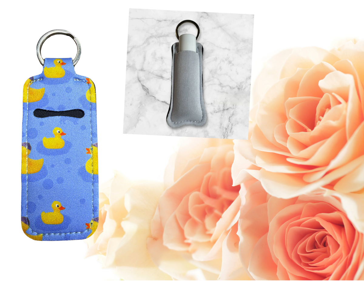 Rubber Ducky Chapstick π Lip Balm Holder
