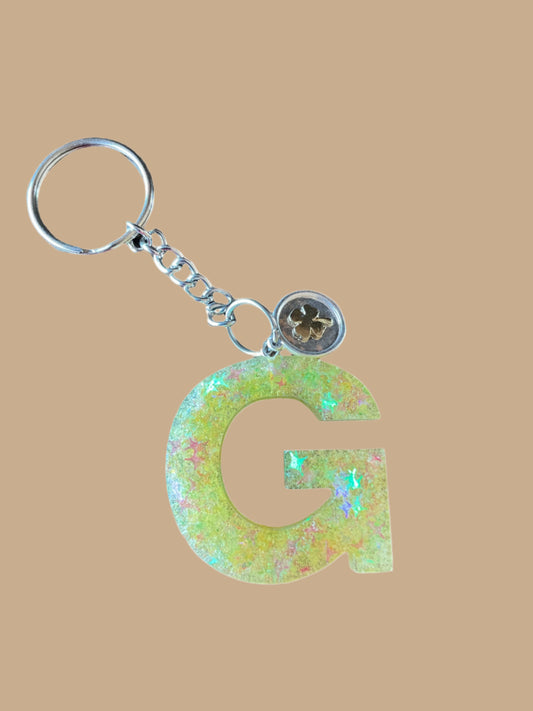 "G" Letter Keychain / Bag Charm