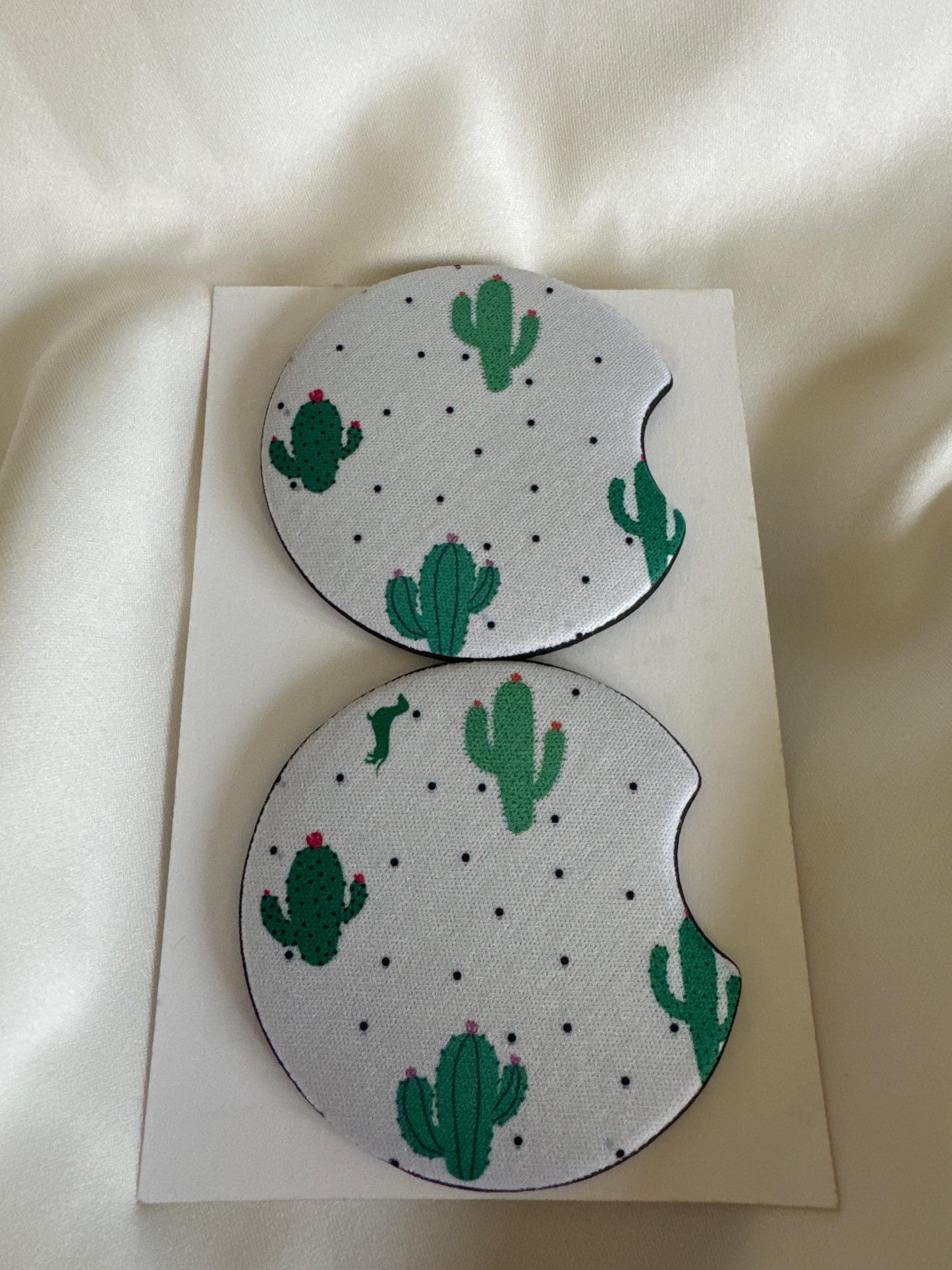 Cactus Car Coasters *3*