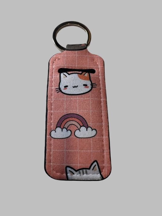 Cat and Rainbow Chapstick 👄 Lip balm Holder