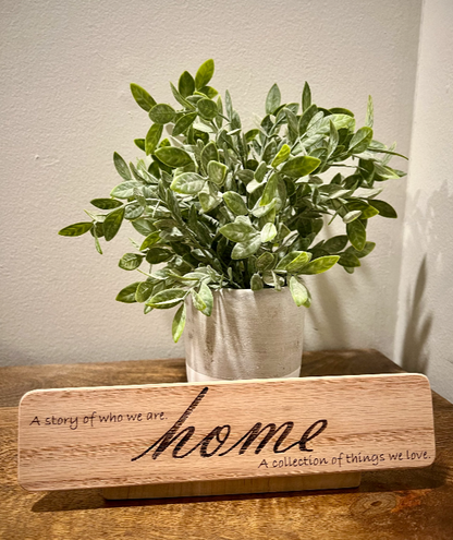 Tabletop / Desktop Decorative Signs