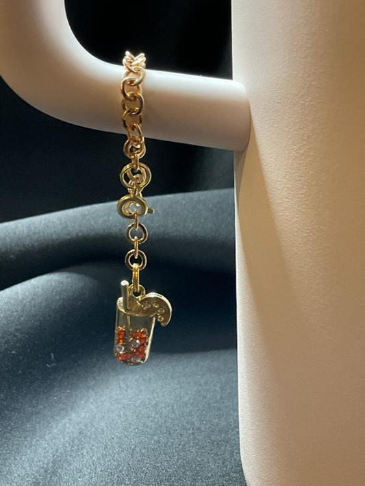 Tropical Drink Tumbler Charm