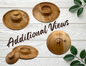 Pecan Trinket Dish with Lid