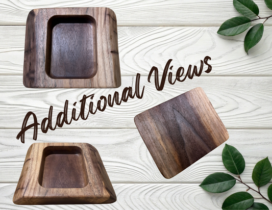Walnut Trinket Dish