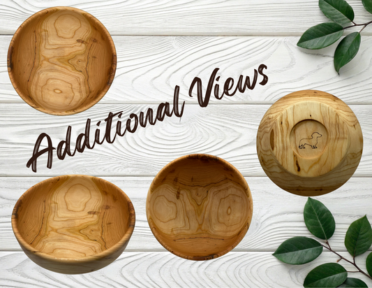 Cherry Lathe Turned Bowl