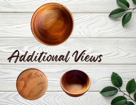 Mahogony Lathe Turned Bowl ¹