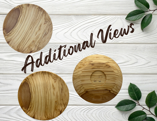 Olivewood Trinket Dish