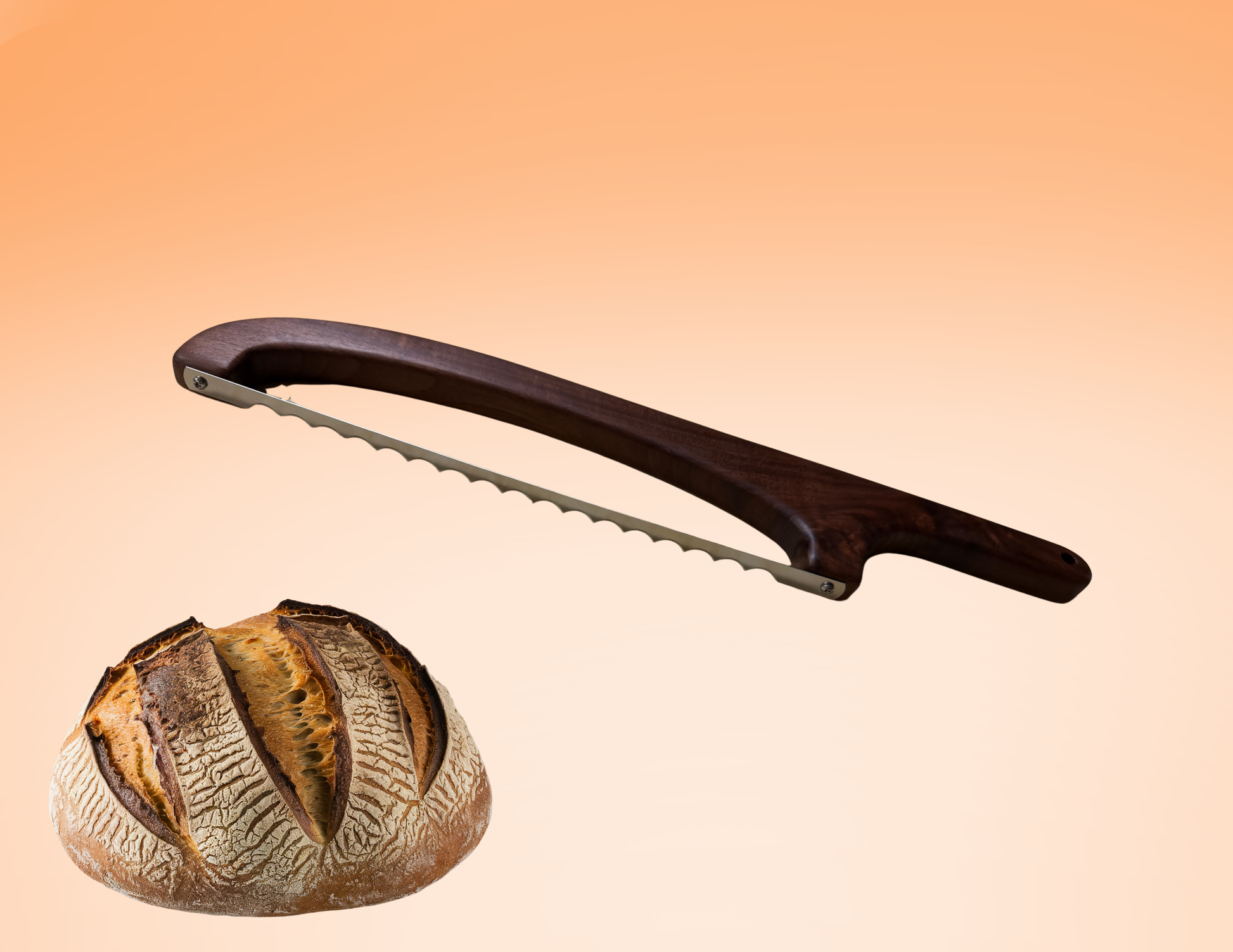 Walnut (BK07) Bread Knife