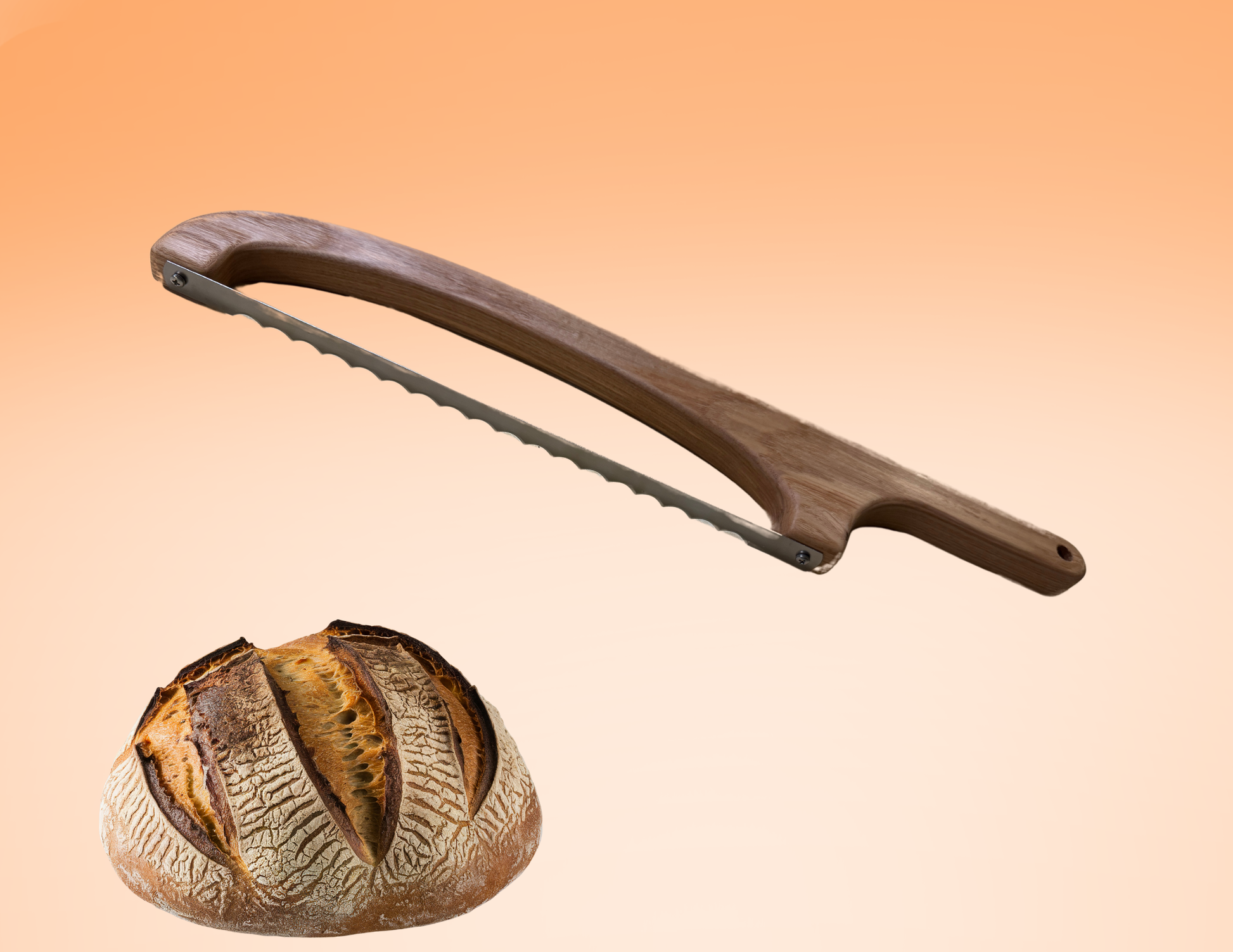 Mystery Wood (BK02) Bread Knife