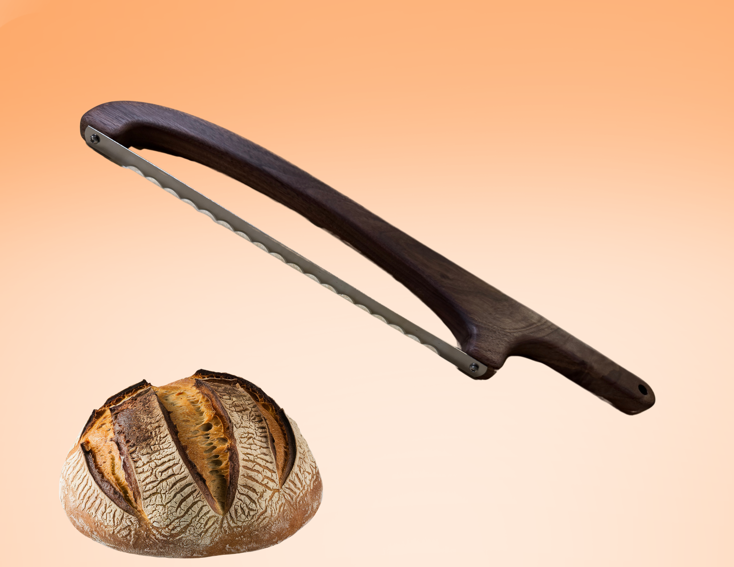 Walnut (BK03) Bread Knife