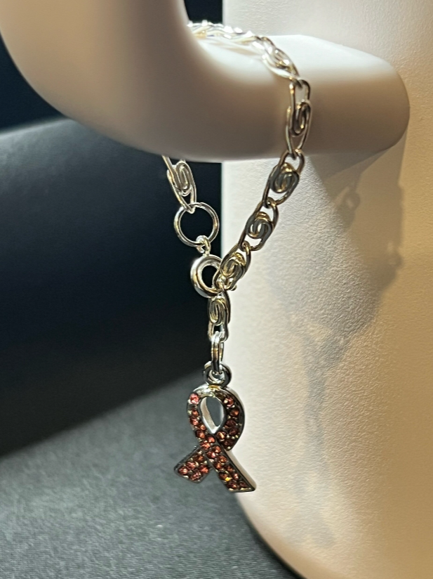 Breast Cancer Tumbler Charm