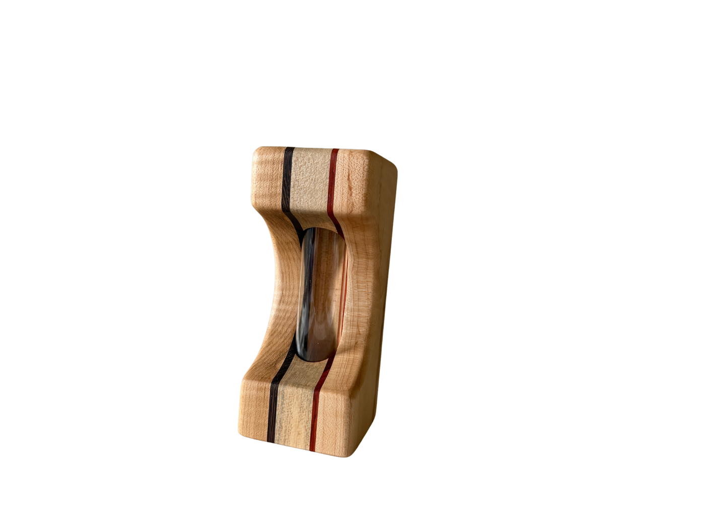 Maple, Wenge & Padauk³ Bud Vase
