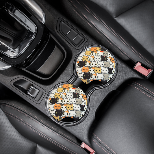 Multiple cat car coasters