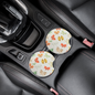 Multiple bows car coasters