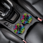 Tie dye love car coasters
