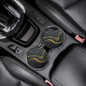 Black & Gold car coasters