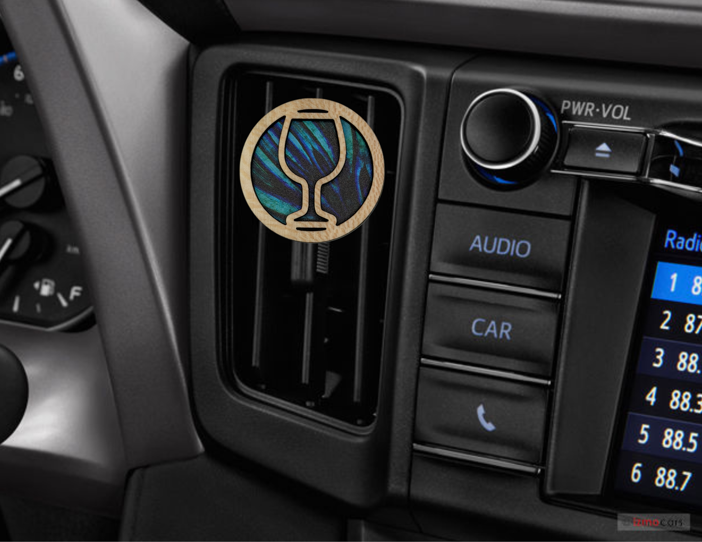 Wine Glass Car Freshener