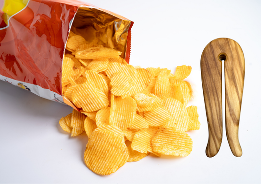 Wooden Chip / Bag Clip (Small)