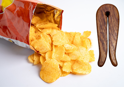 Wooden Chip / Bag Clip (Small)