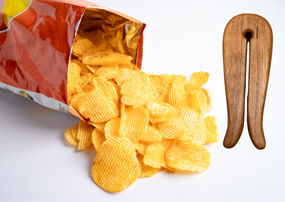 Wooden Chip / Bag Clip (Small)