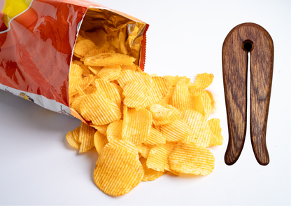 Wooden Chip / Bag Clip (Small)