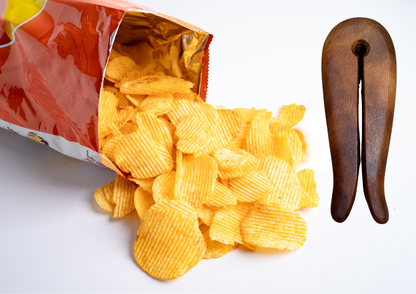 Wooden Chip / Bag Clip (Small)