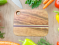 Cherry, Maple & Bloodwood Cutting Board