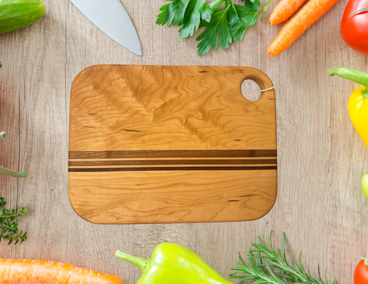 Maple and Walnut Cutting Board
