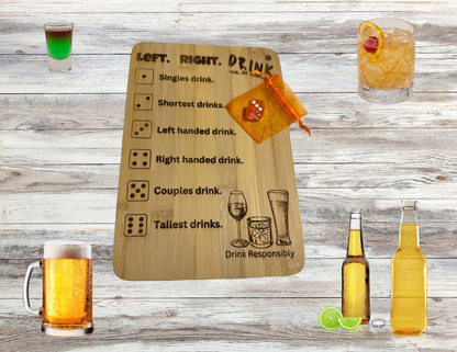Left -Right - Drink Game