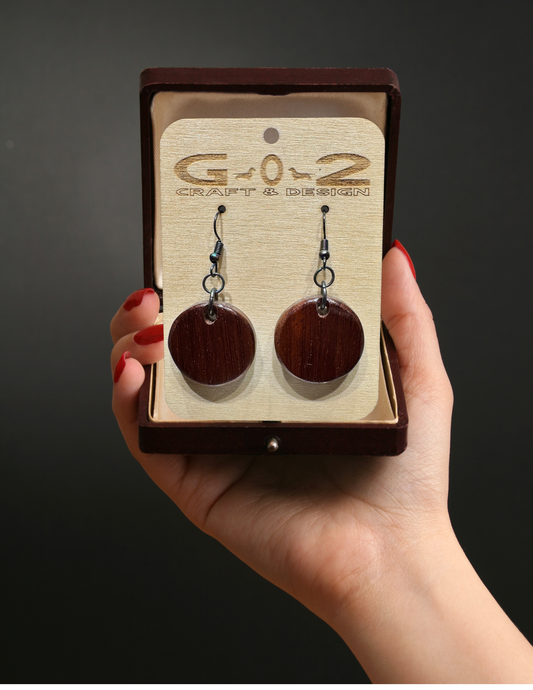Padauk Earrings *2*