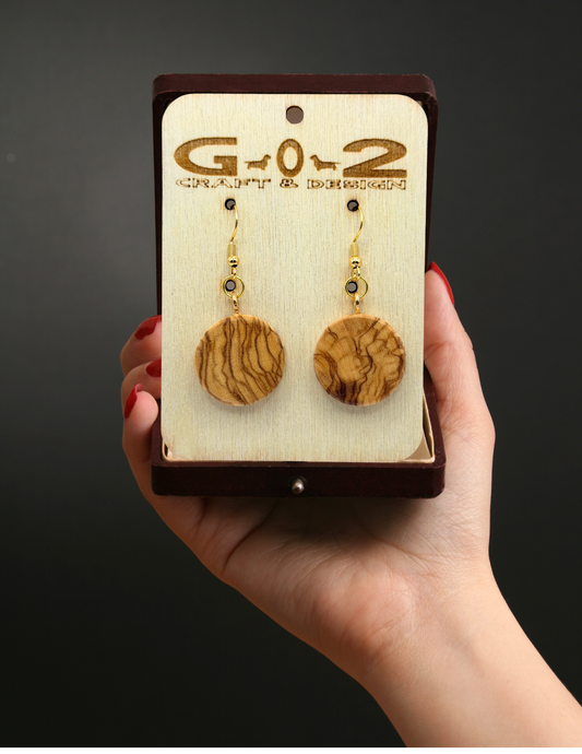 Olivewood Earrings