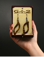 Leopard Wood Earrings²