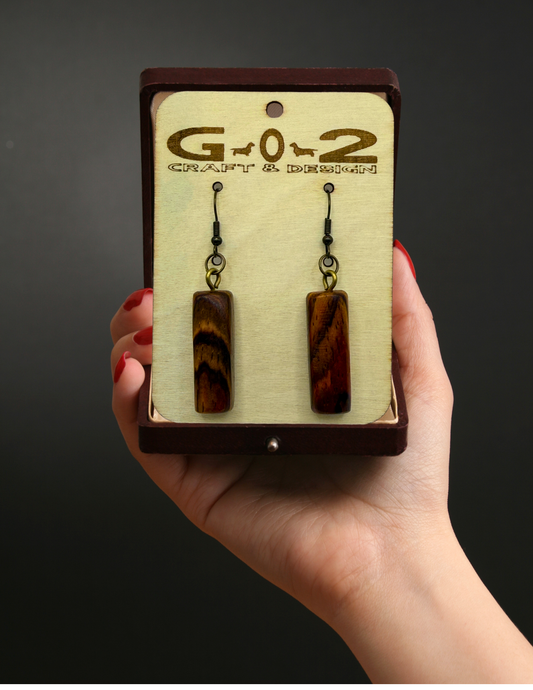 Cocobolo Earrings