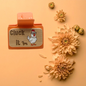 Small Hand Painted Laser Engraved Wood Claw Hair Clips