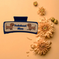 Hand Painted Laser Engraved Wood Claw Hair Clips