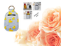 Rubber ducky hand sanitizer holder