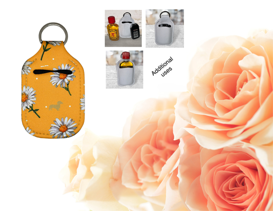 Daisy hand sanitizer holder