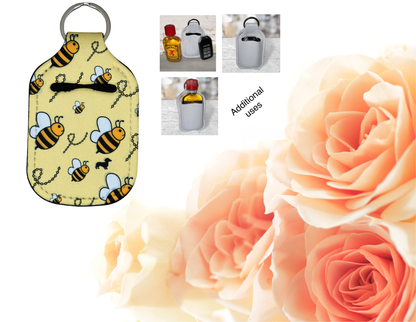 Bumble bee hand sanitizer holder